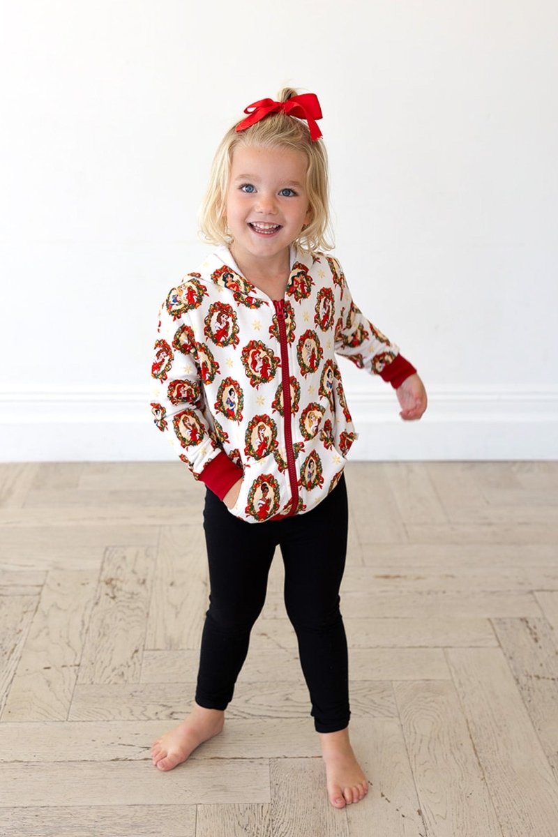 Peppermint Princess Zip Hoodie - scoots
