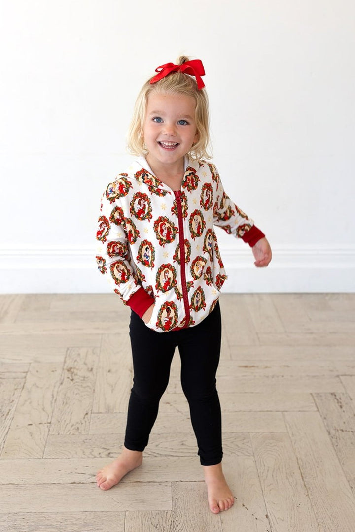 Peppermint Princess Zip Hoodie - scoots