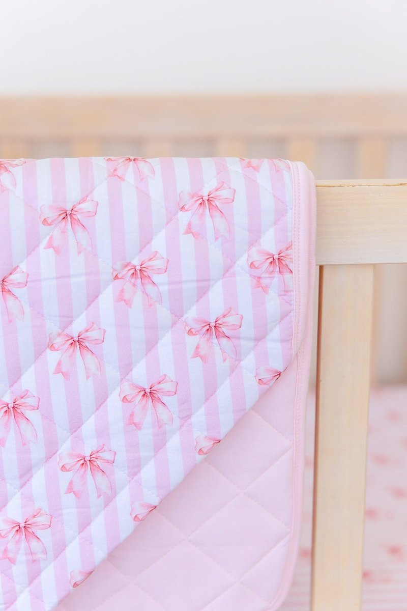 Pink Sugar Quilted Blanket - scoots
