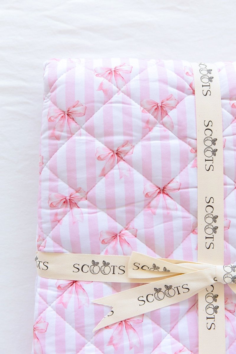 Pink Sugar Quilted Blanket - scoots