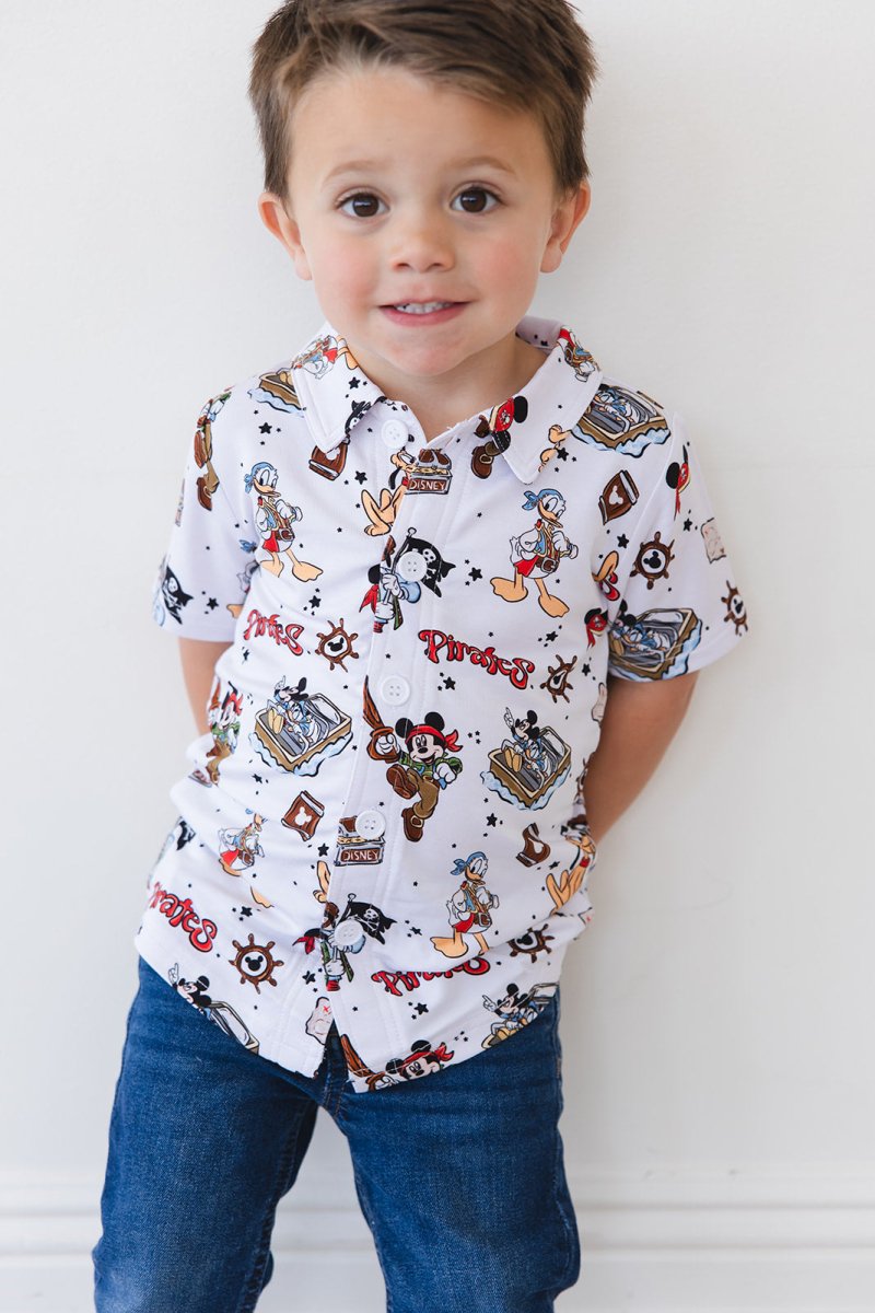 Pirates Button - Up Shirt - scoots