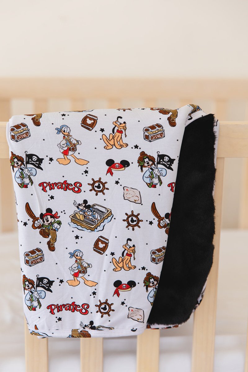 Pirates Plush Blanket - scoots