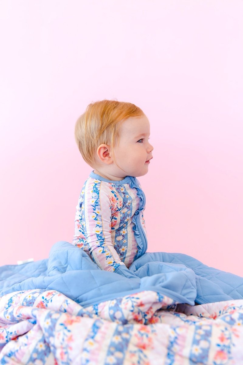 Posy Quilted Blanket - scoots