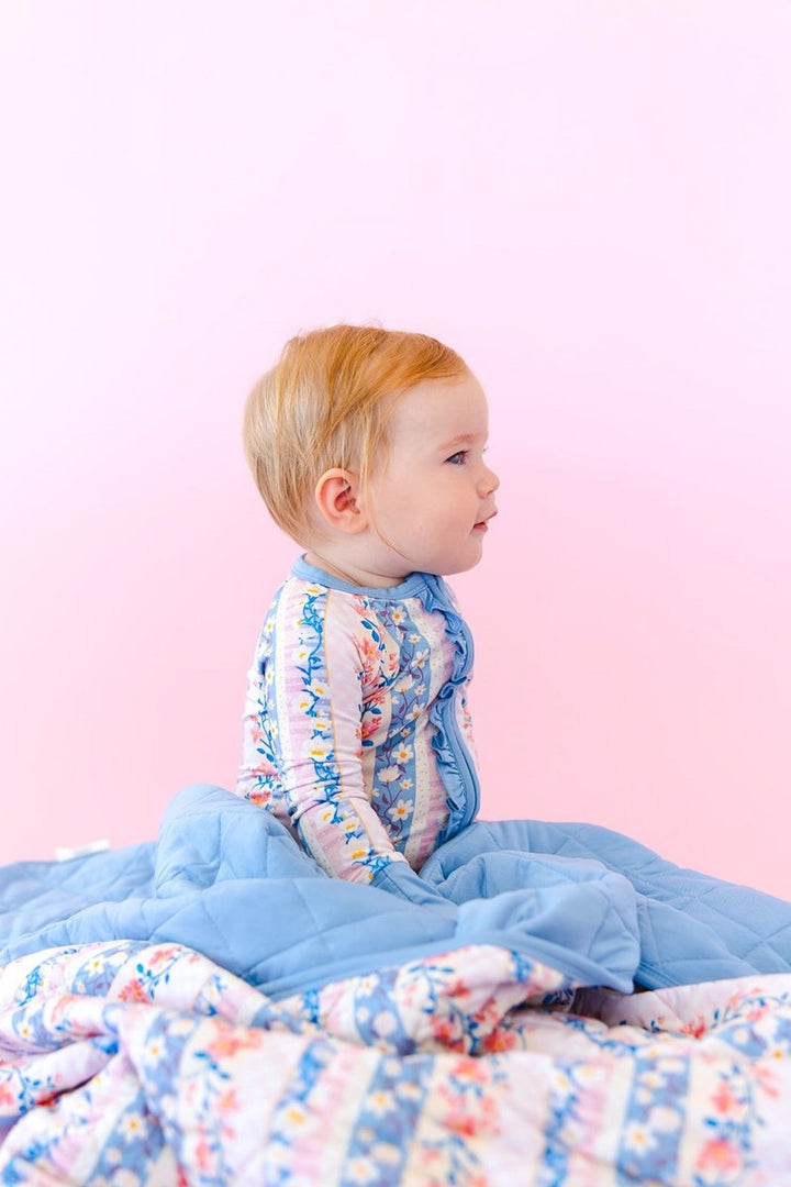 Posy Quilted Blanket - scoots