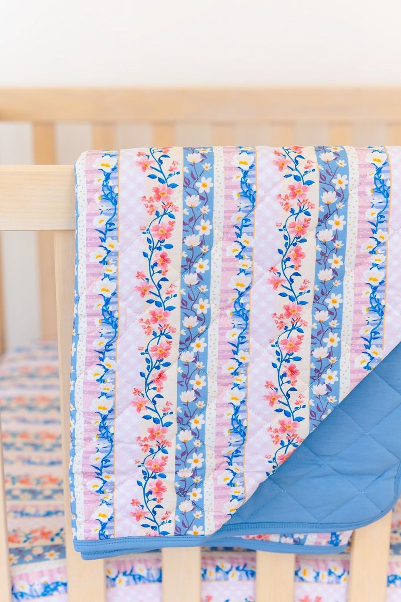 Posy Quilted Blanket - scoots