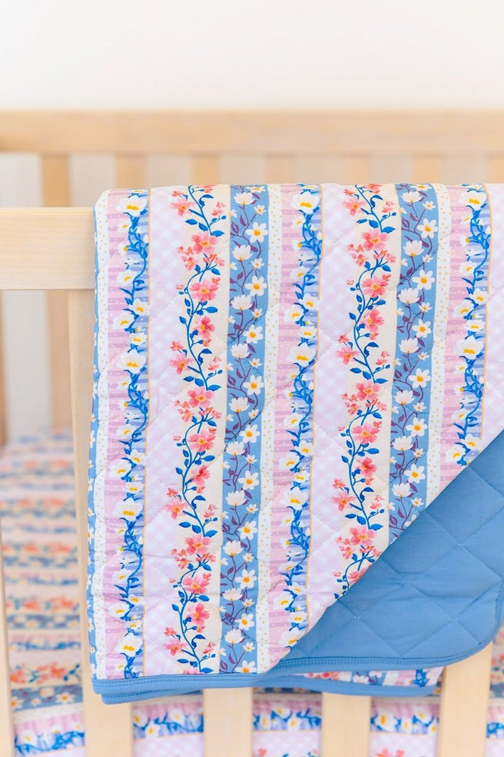 Posy Quilted Blanket - scoots