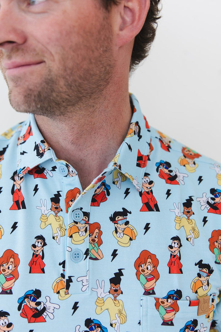 Powerline Men's Polo Tee - scoots