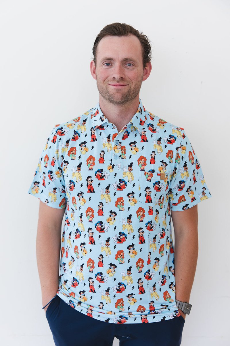 Powerline Men's Polo Tee - scoots