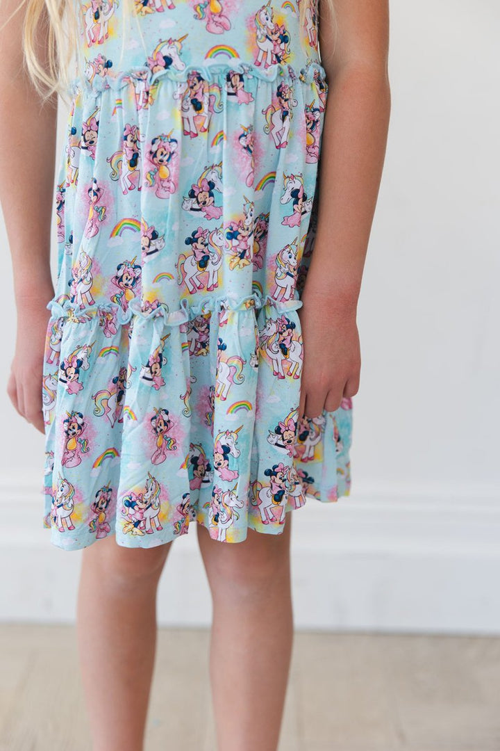 Rainbow Sky Flutter Dress & Shorts - scoots
