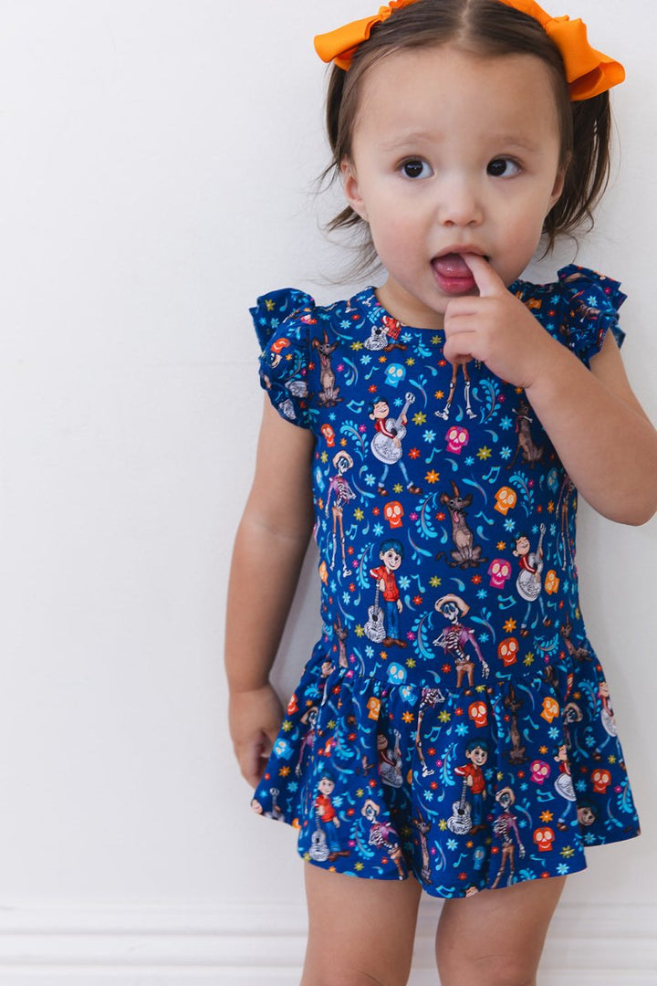 Remember Me Twirl Bodysuit Dress - scoots