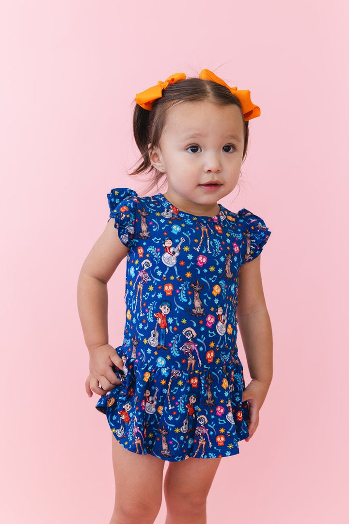Remember Me Twirl Bodysuit Dress - scoots