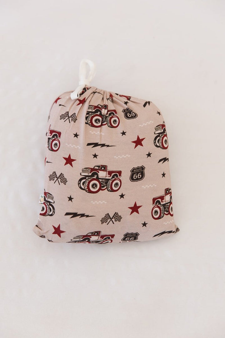 Revved Up Crib Sheet - scoots