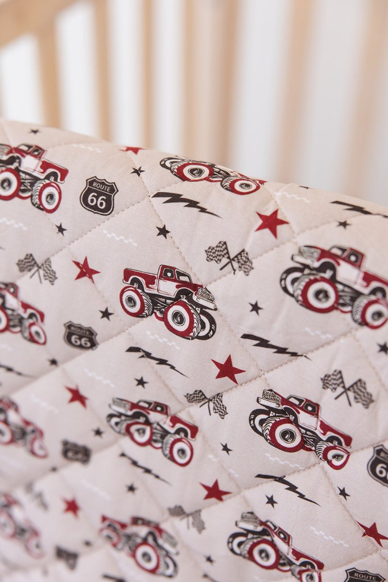 Revved Up Quilted Blanket - scoots