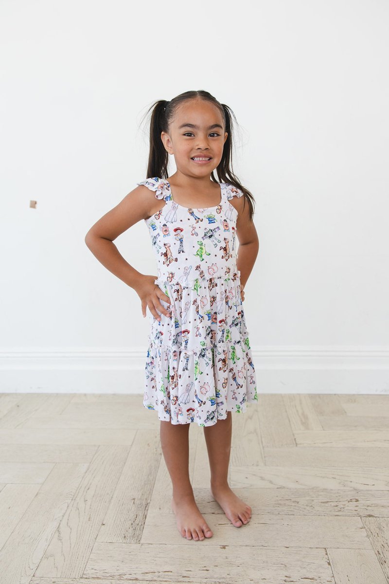 Round Up Flutter Dress (With Shorts) - scoots