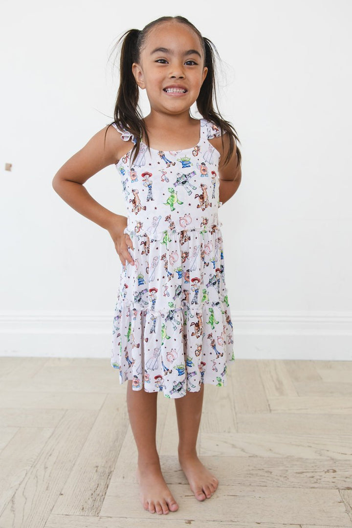 Round Up Flutter Dress (With Shorts) - scoots