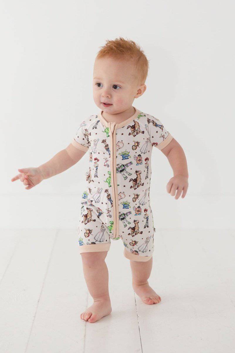 Round Up Short Romper - scoots