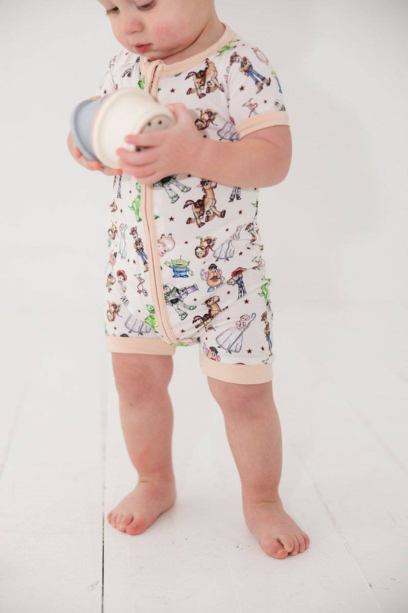 Round Up Short Romper - scoots