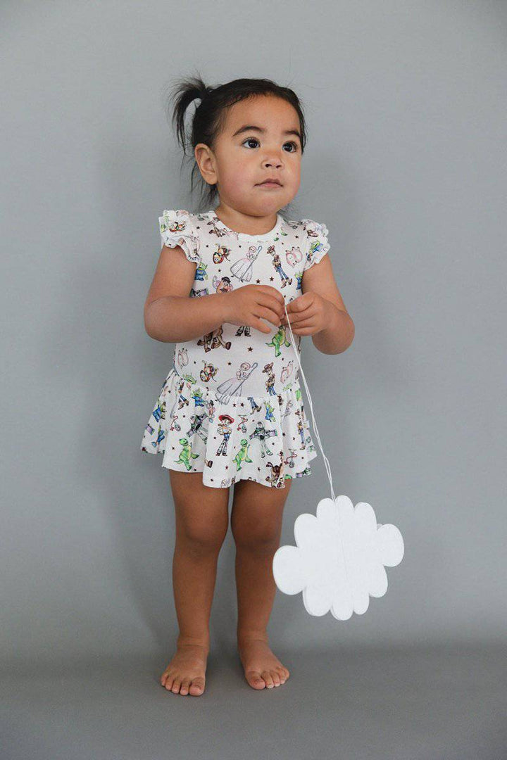 Round Up Twirl Dress (Bodysuit) - scoots