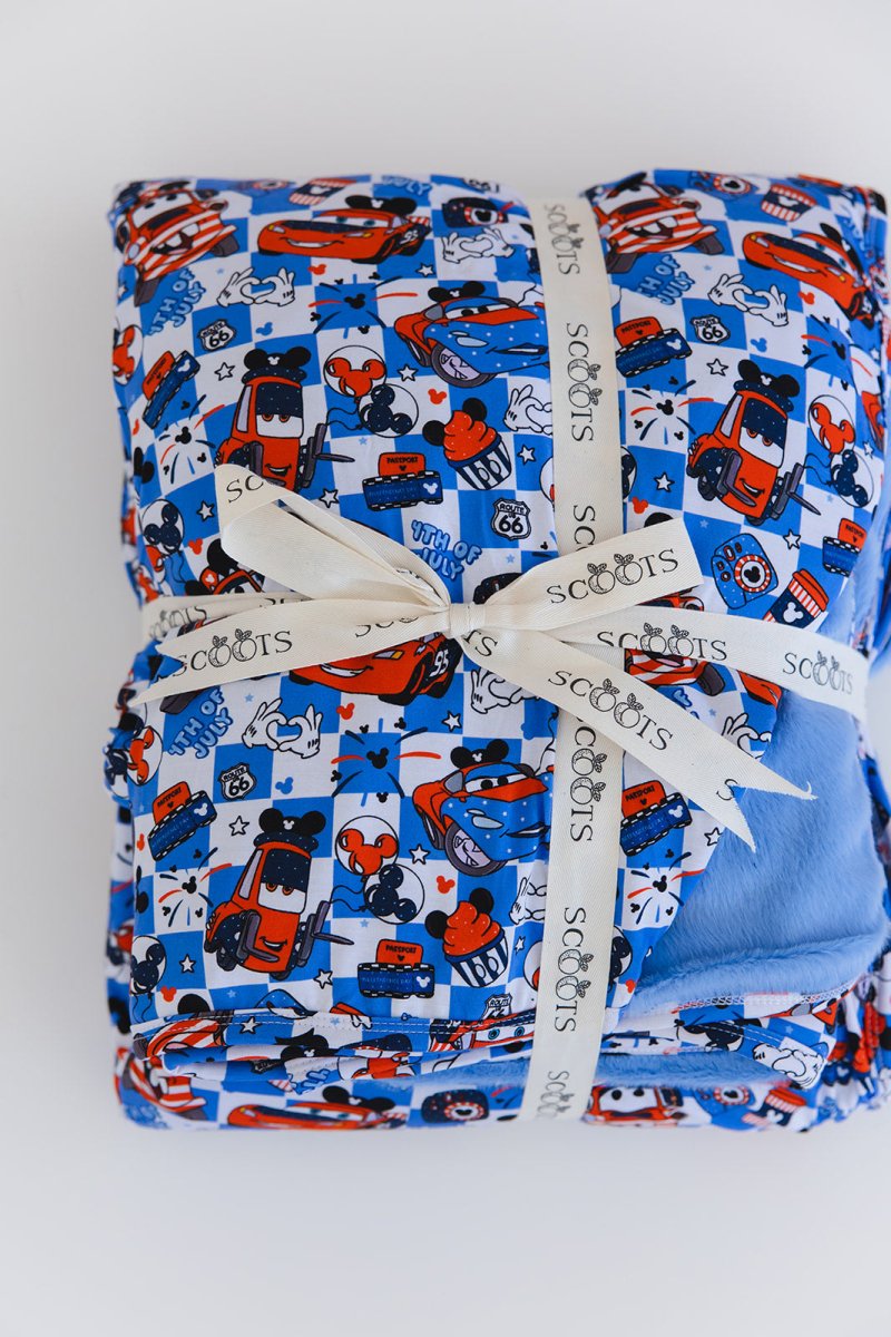 Route 1776 Plush Blanket - scoots