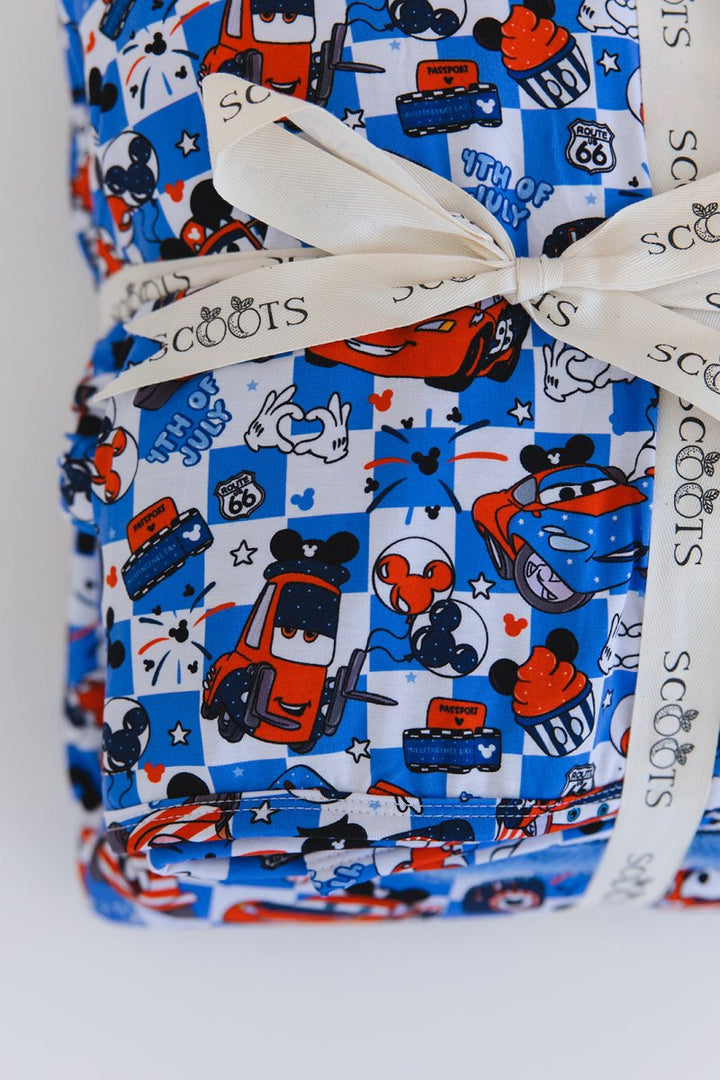 Route 1776 Plush Blanket - scoots