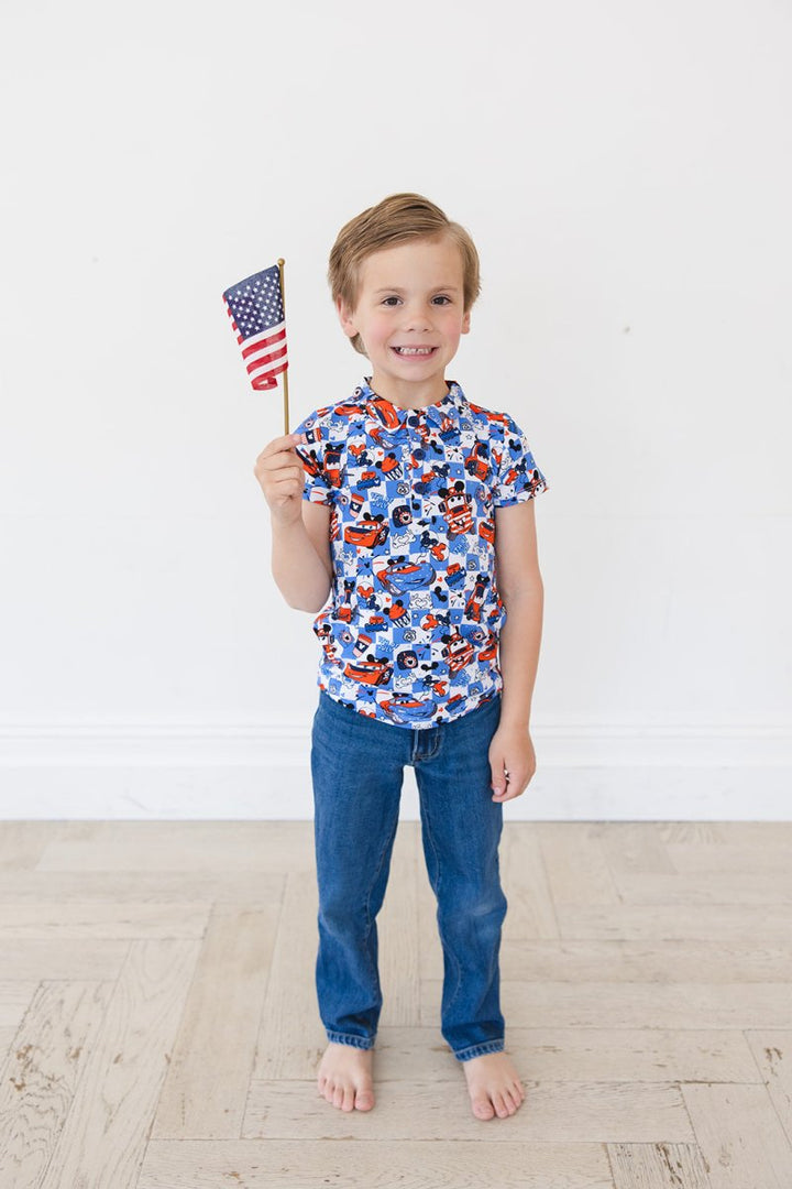 Route 1776 Polo Tee - scoots