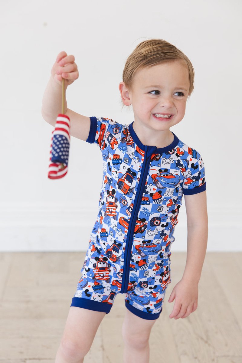 Route 1776 Short Romper - scoots