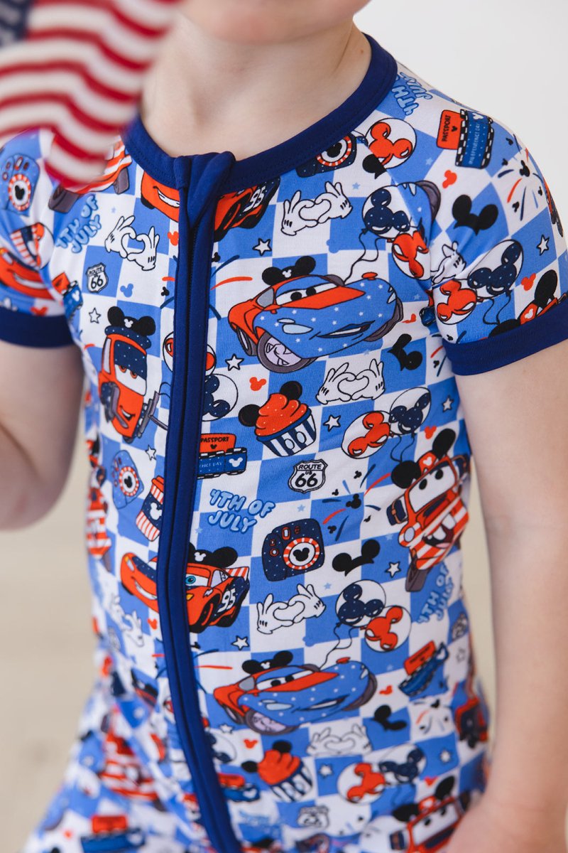 Route 1776 Short Romper - scoots