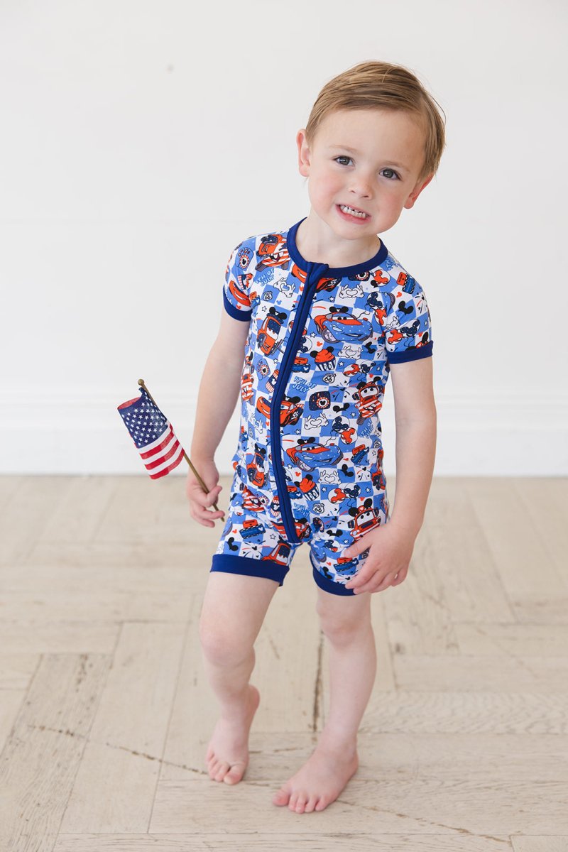 Route 1776 Short Romper - scoots