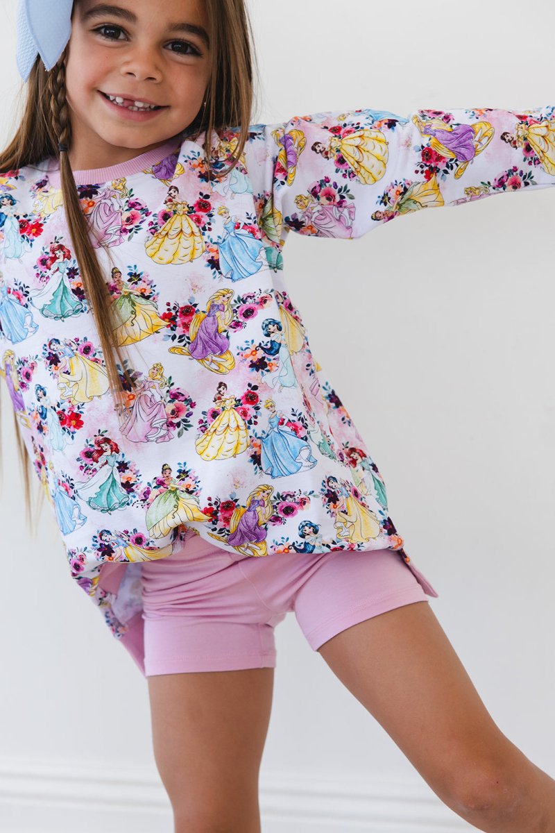 Royal Blooms Terry Sweater - scoots