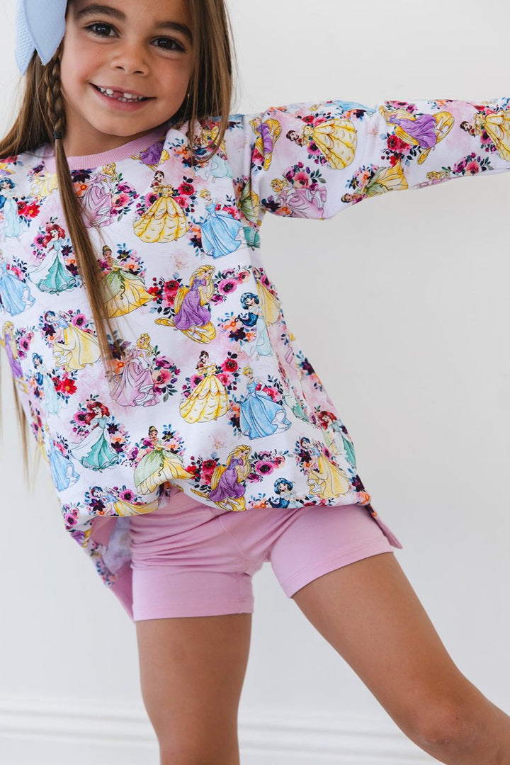 Royal Blooms Terry Sweater - scoots