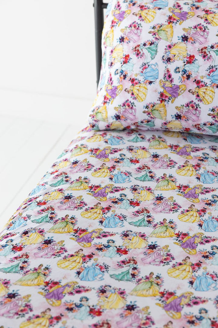 Royal Blooms Twin Sheet + Pillowcase - scoots