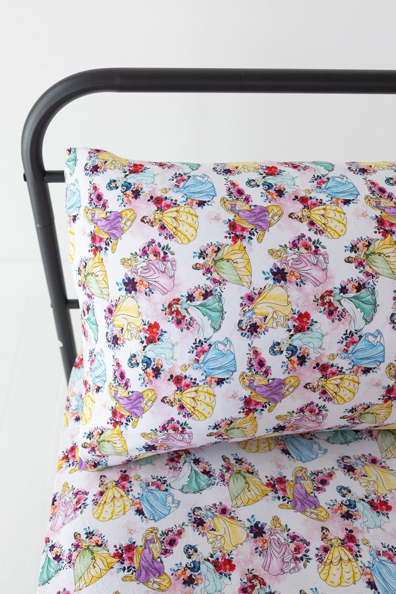 Royal Blooms Twin Sheet + Pillowcase - scoots