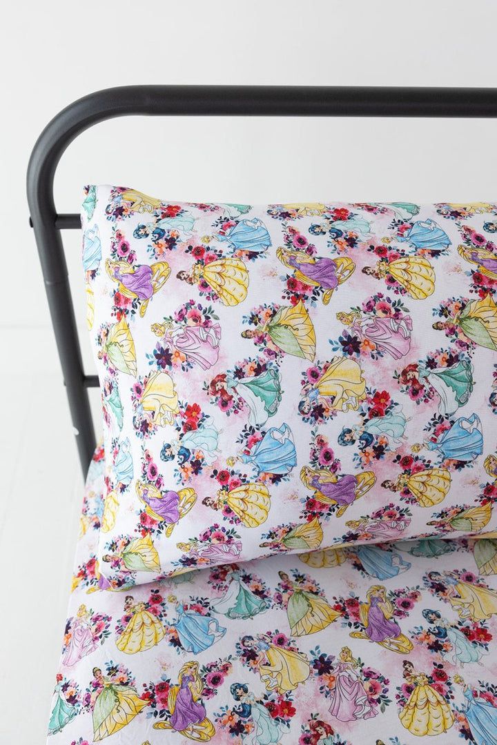 Royal Blooms Twin Sheet + Pillowcase - scoots