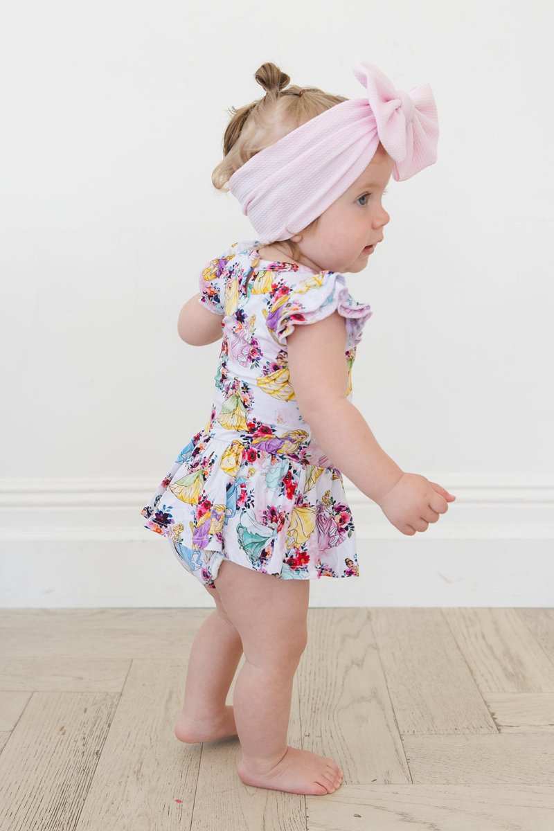 Royal Blooms Twirl Dress (Bodysuit) - scoots