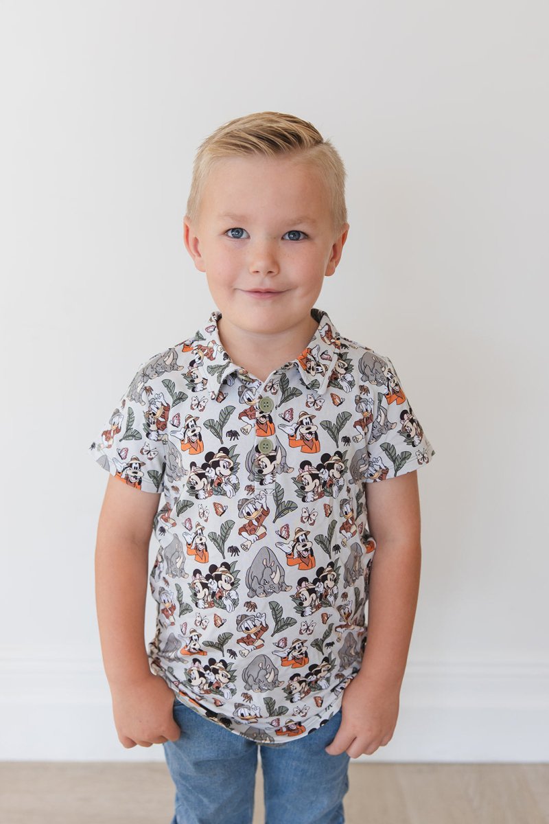 Safari Polo Tee - scoots