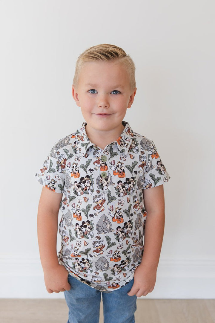 Safari Polo Tee - scoots