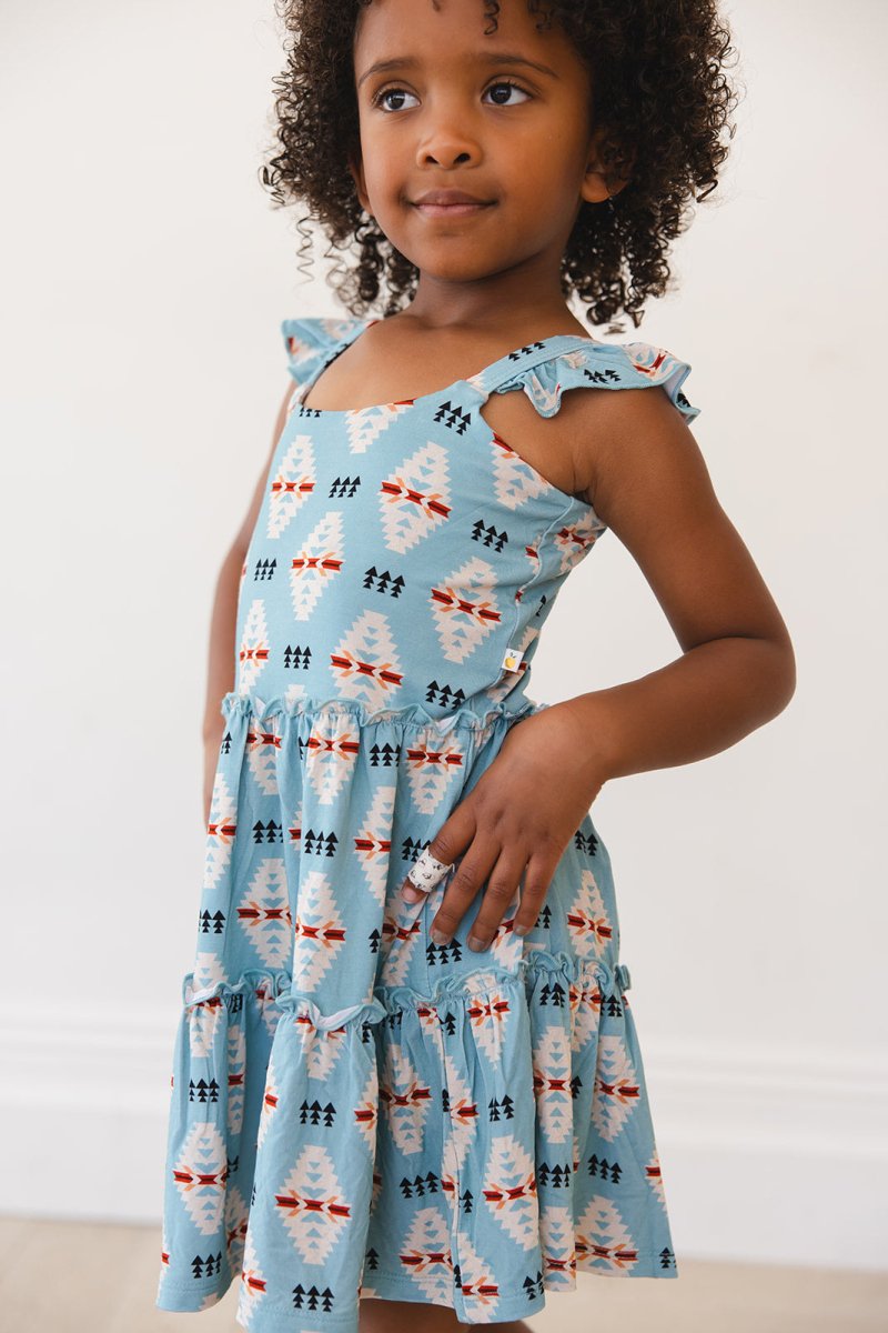 Sage & Sand Flutter Dress & Shorts - scoots