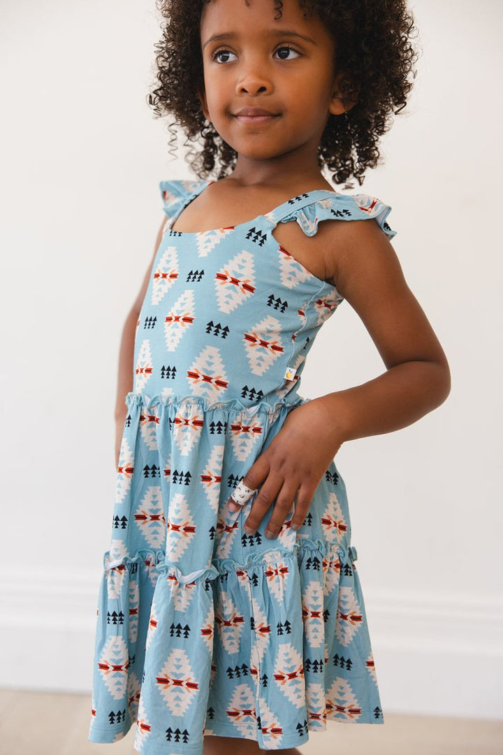 Sage & Sand Flutter Dress & Shorts - scoots