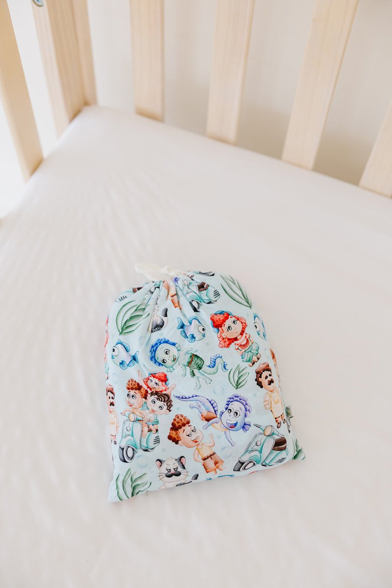 Sea Monsters Crib Sheet (PREVIEW ONLY - DROPS 3/13) - scoots