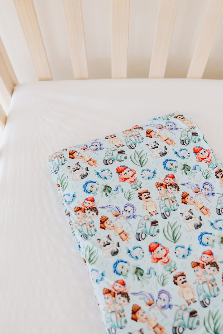 Sea Monsters Plush Blanket (Toddler) (PREVIEW ONLY - DROPS 3/13) - scoots