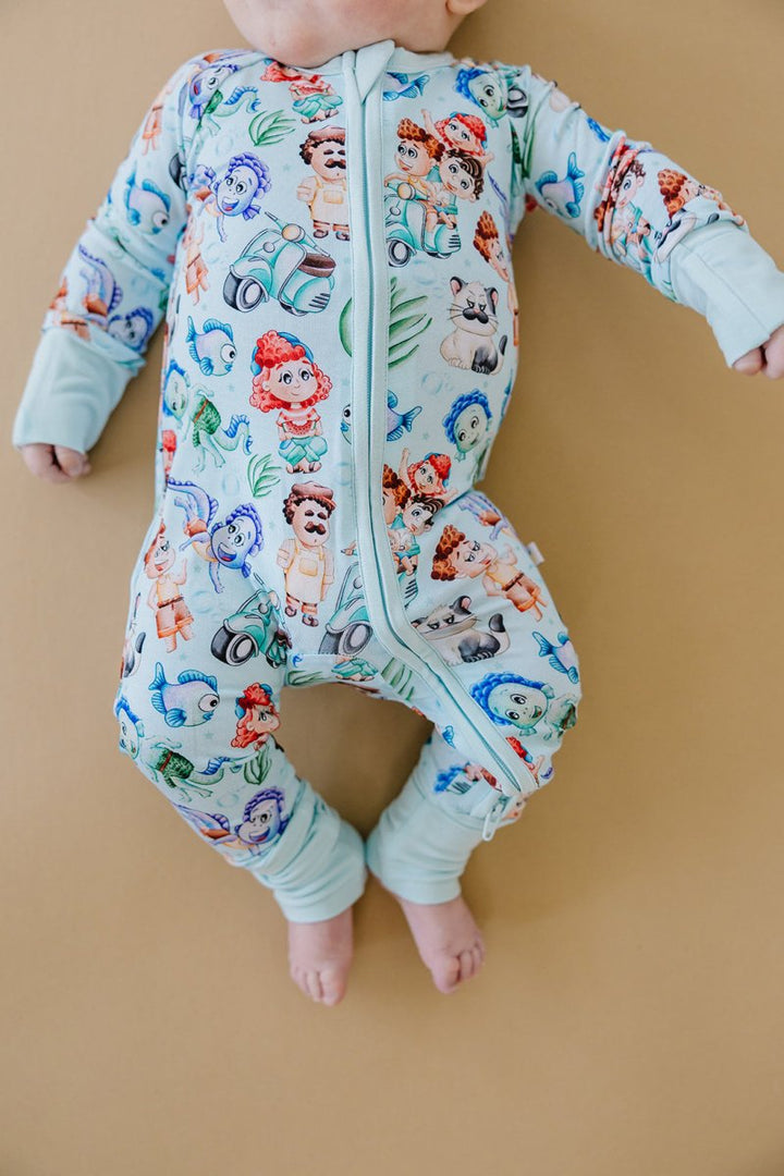 Sea Monsters Zippy (PREVIEW ONLY - DROPS 3/13) - scoots