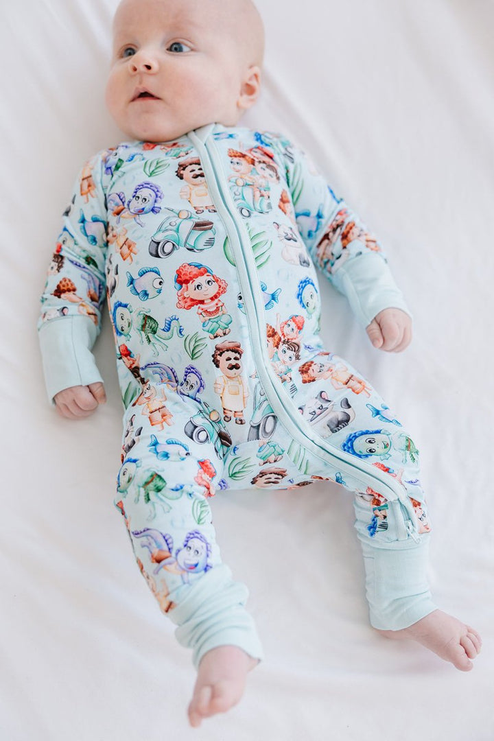 Sea Monsters Zippy (PREVIEW ONLY - DROPS 3/13) - scoots