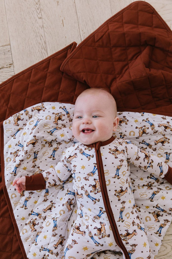 Sheriff Quilted Blanket (Toddler) - scoots