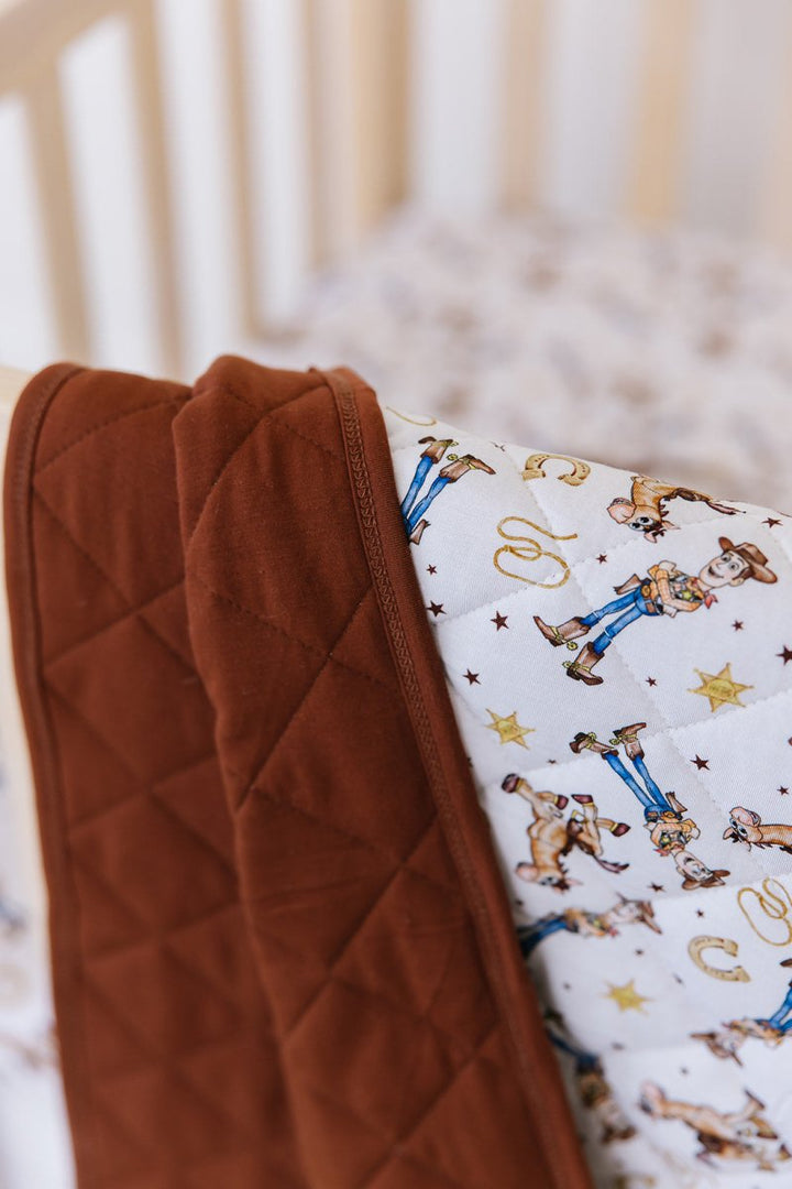 Sheriff Quilted Blanket (Toddler) - scoots