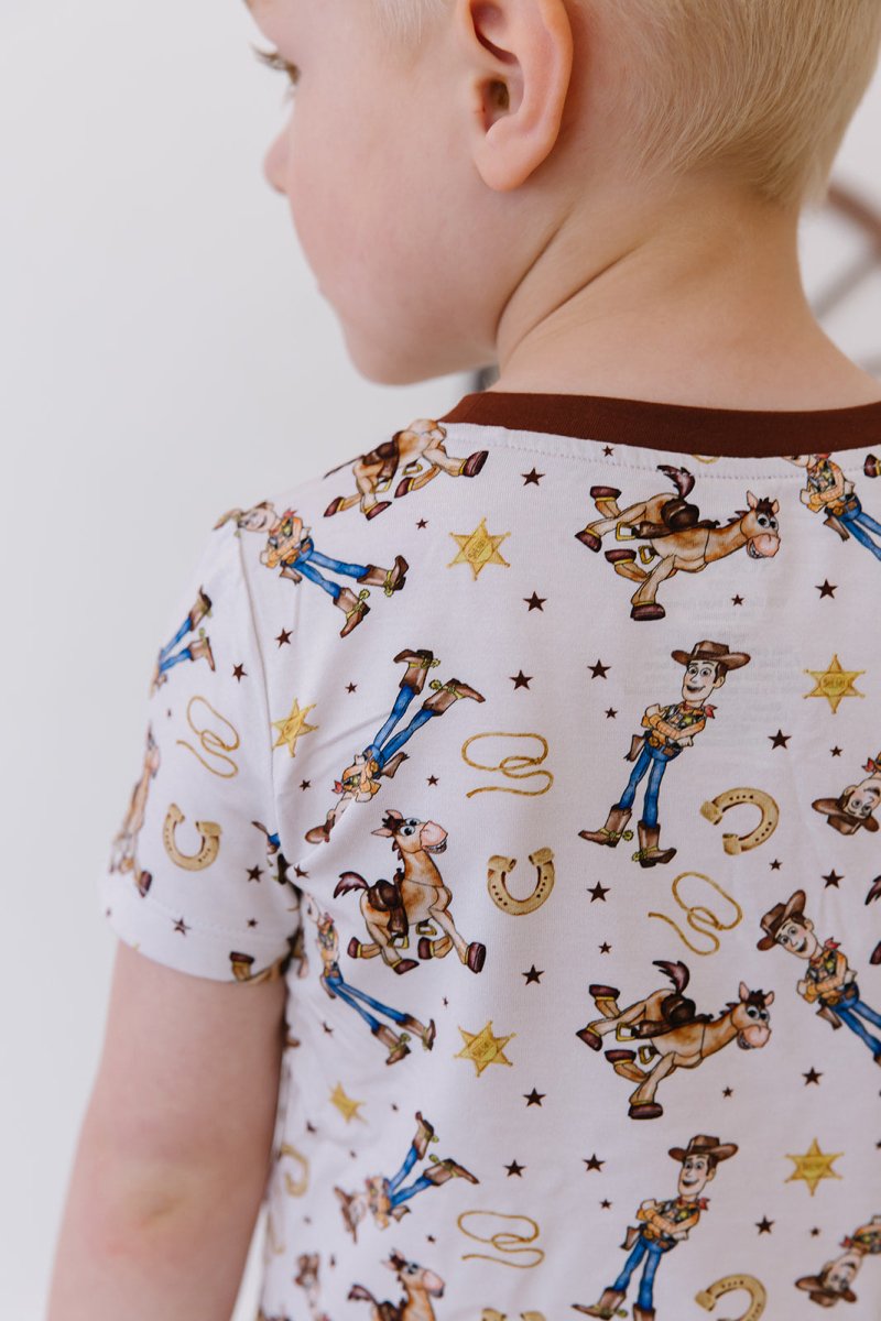 Sheriff Shorts Set - scoots