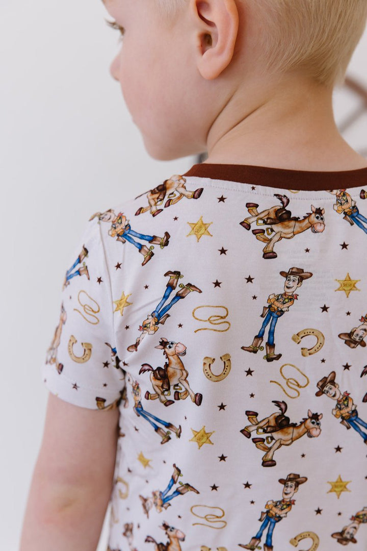 Sheriff Shorts Set - scoots