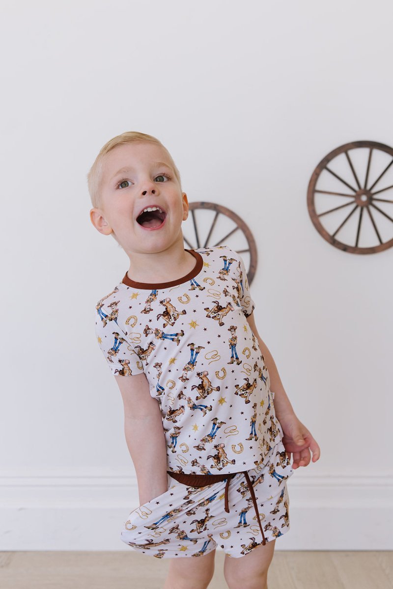 Sheriff Shorts Set - scoots
