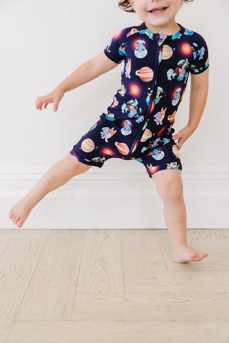 Sleepytime Short Romper - scoots