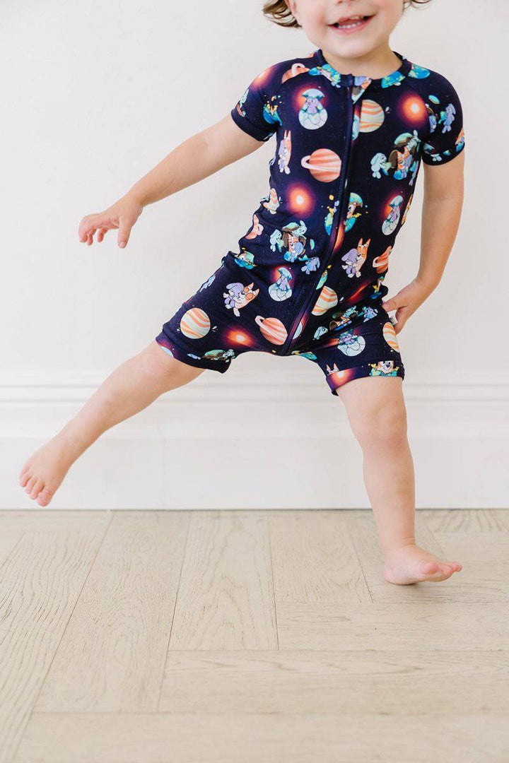 Sleepytime Short Romper - scoots