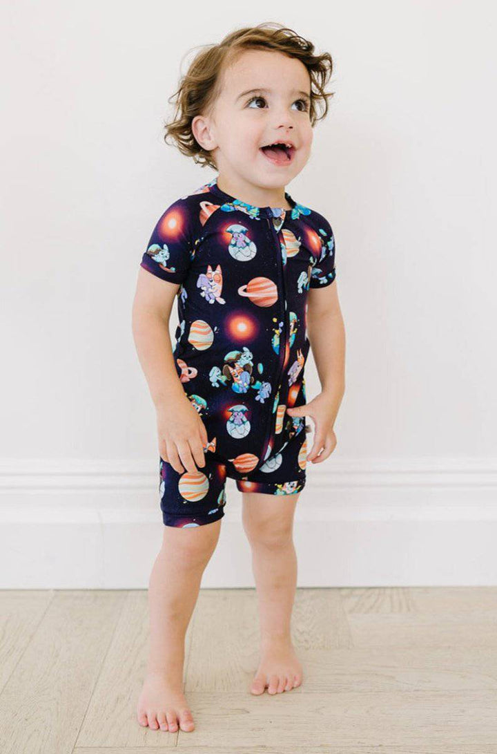 Sleepytime Short Romper - scoots